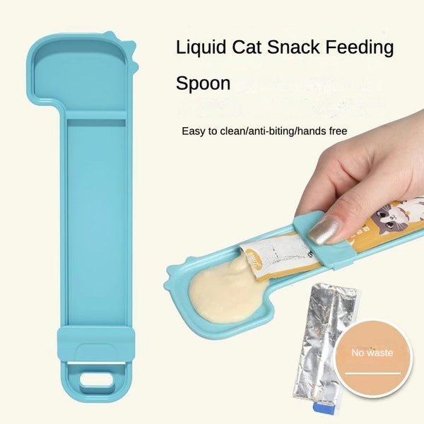 2pcs Cat Squeeze Spoon